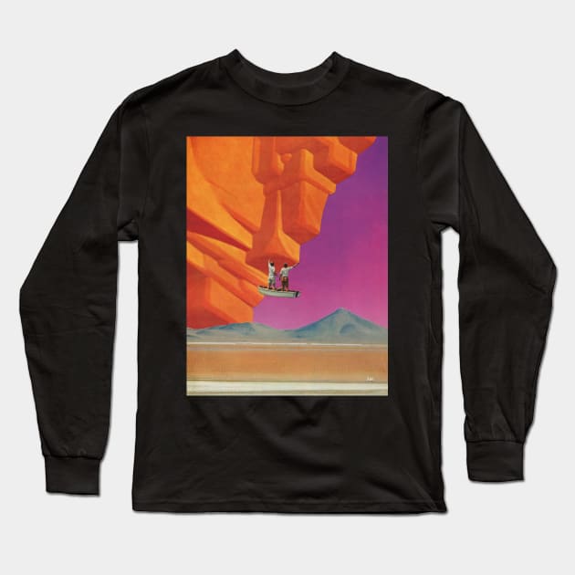 Of a Rare & Splendid Odyssey Long Sleeve T-Shirt by collageartbyandrewmcgranahan